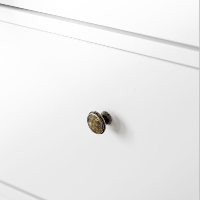 Paris Chest of 6 Drawers in White - UK