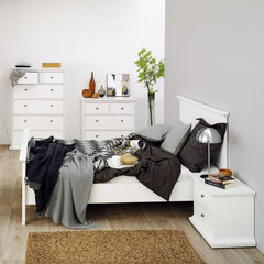 Paris Chest of 6 Drawers in White - UK