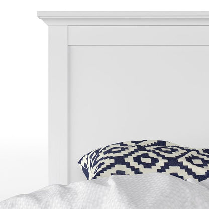 Paris Double Bed (140 x 200) in White - UK