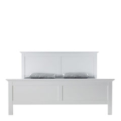 Paris Super King Bed (180 x 200) in White - UK
