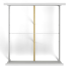 Paris Super King Bed (180 x 200) in White - UK