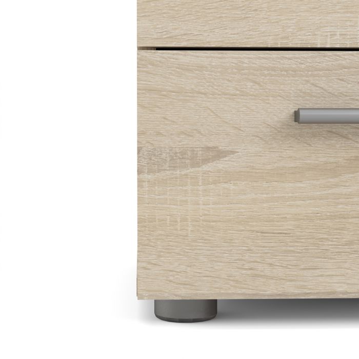 Pepe Bedside 2 Drawers in Oak - UK