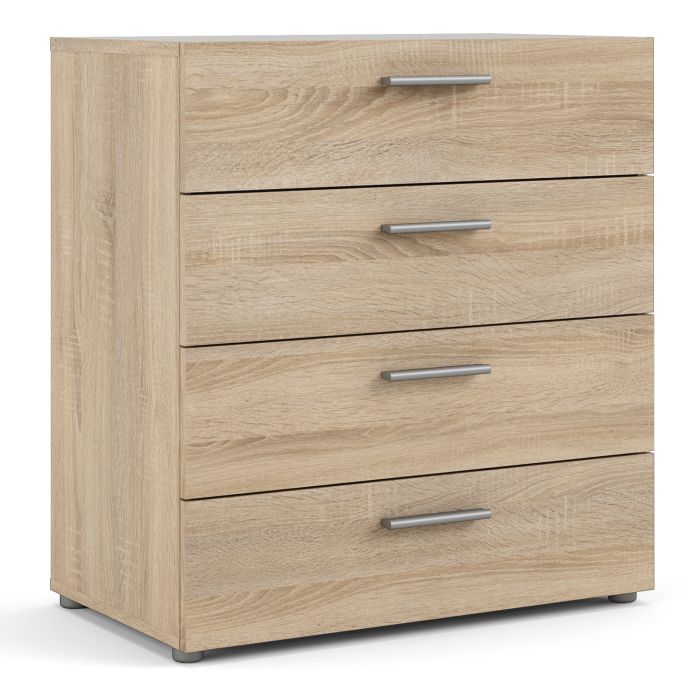 Pepe Chest of 4 Drawers in Oak - UK