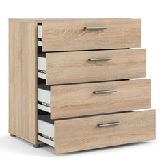 Pepe Chest of 4 Drawers in Oak - UK