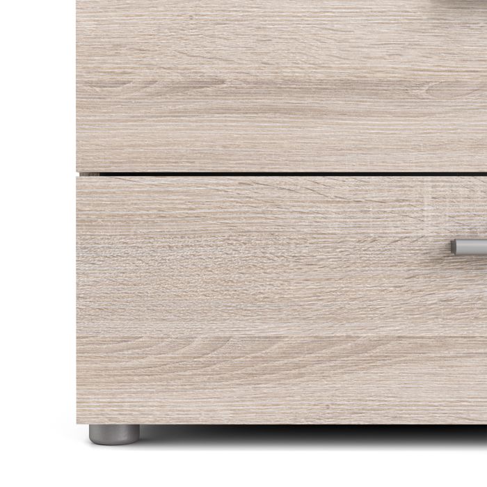 Pepe Chest of 4 Drawers in Truffle Oak - UK