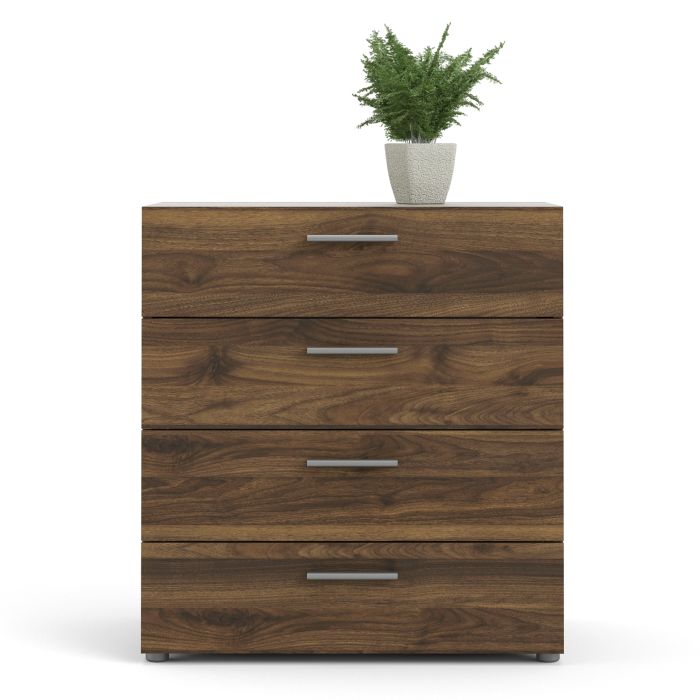 Pepe Chest of 4 Drawers in Walnut - UK