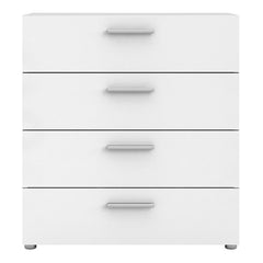 Pepe Chest of 4 Drawers in White - UK
