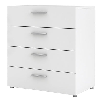 Pepe Chest of 4 Drawers in White - UK