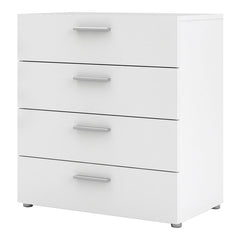 Pepe Chest of 4 Drawers in White - UK
