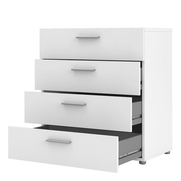 Pepe Chest of 4 Drawers in White - UK