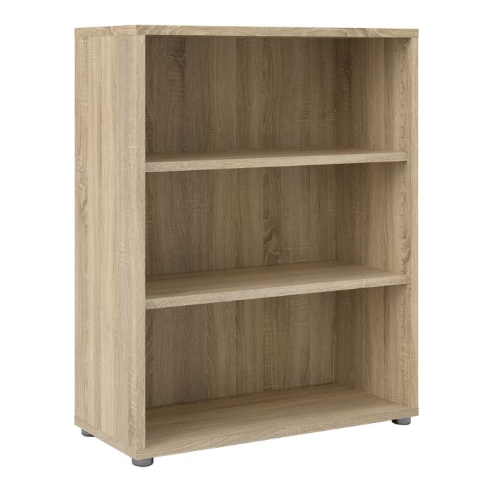 Prima Bookcase 2 Shelves in Oak - UK
