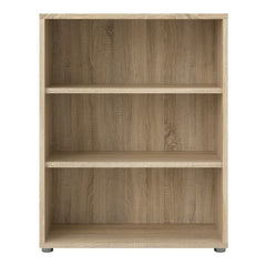 Prima Bookcase 2 Shelves in Oak - UK - Furniture One Shop