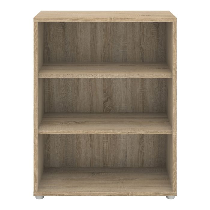 Prima Bookcase 2 Shelves in Oak - UK