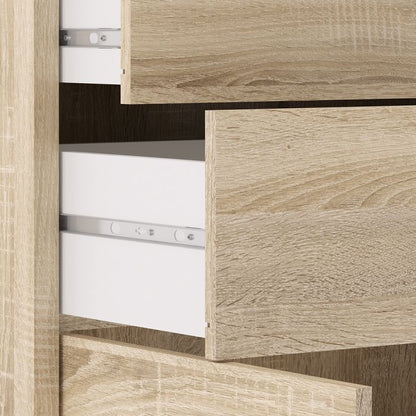 Prima Bookcase 2 Shelves With 2 Drawers And 2 Doors In Oak - UK