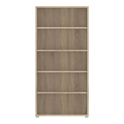 Prima Bookcase 4 Shelves in Oak - UK