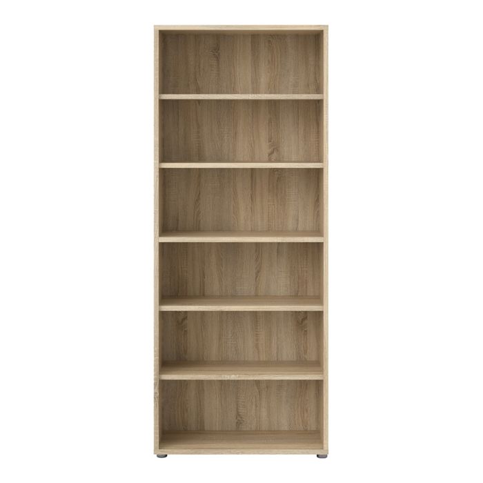 Prima Bookcase 5 Shelves in Oak - UK