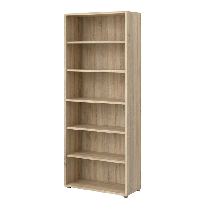 Prima Bookcase 5 Shelves in Oak - UK