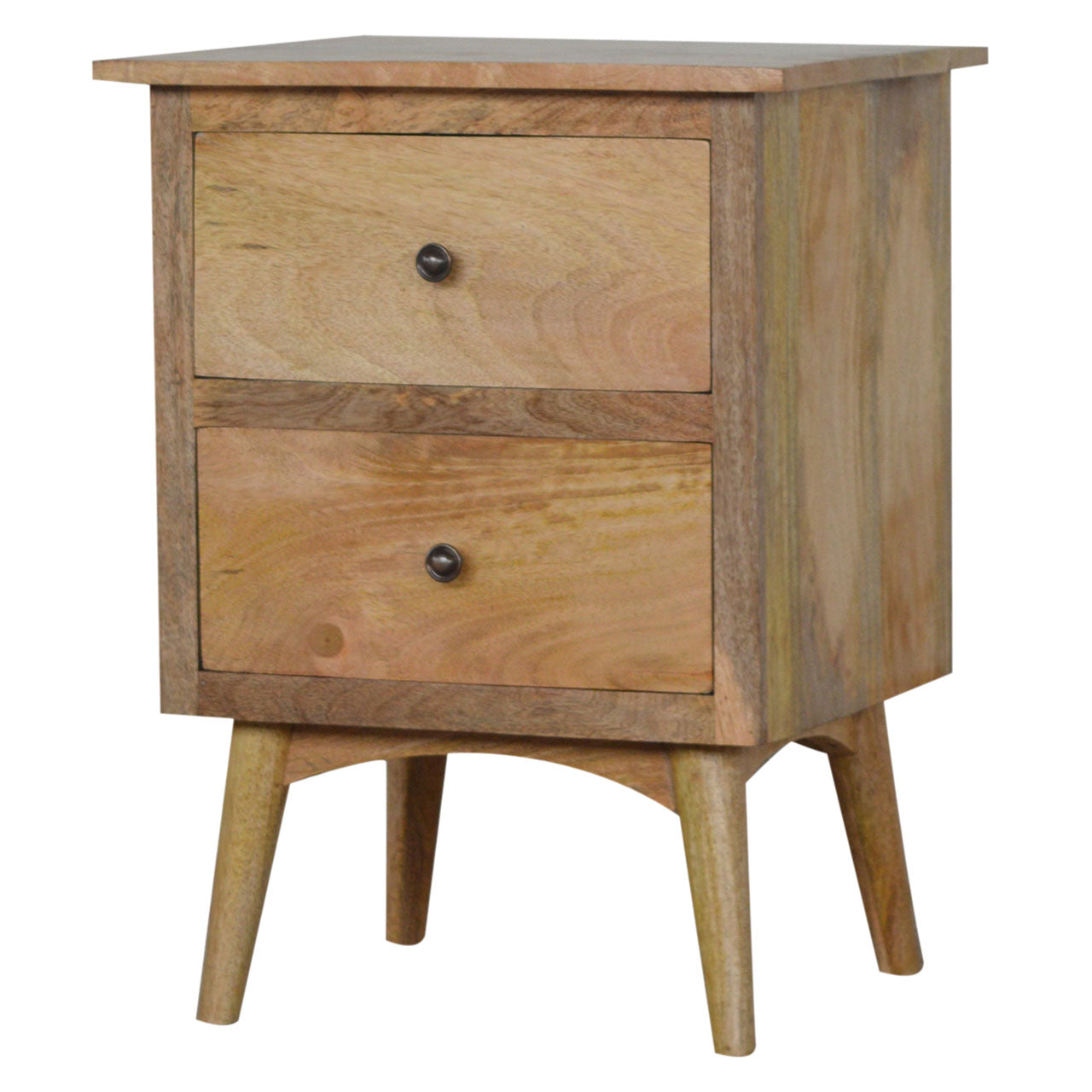 Kingsway Nordic Style Bedside with 2 Drawers