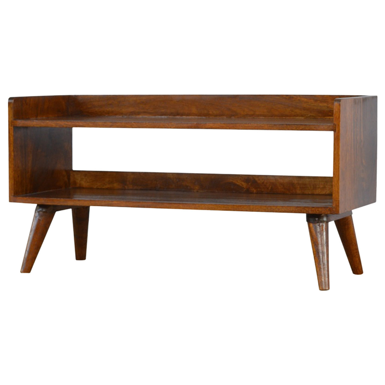 Eatery Bench Chestnut Nordic Storage Bench