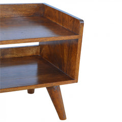 Eatery Bench Chestnut Nordic Storage Bench