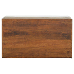 Chow Chaise Mud Linen Pull out Shoe Bench