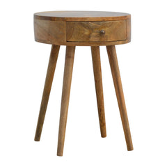 Harley Nordic Circular Shaped Bedside - Furniture One Shop