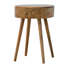 Harley Nordic Circular Shaped Bedside - Furniture One Shop