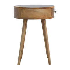 Harley Nordic Circular Shaped Bedside - Furniture One Shop