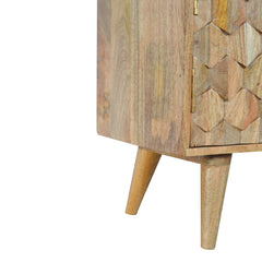 Sleek Sideboard Pineapple Carved Sideboard