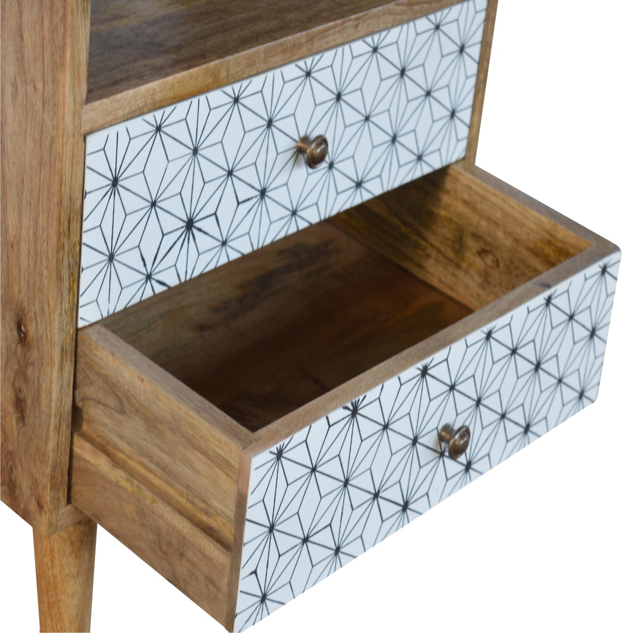 Carnaby Prima Bedside with Open Slot