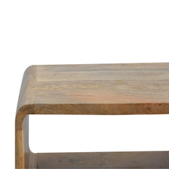 Portobello Curved Open Bedside - Furniture One Shop
