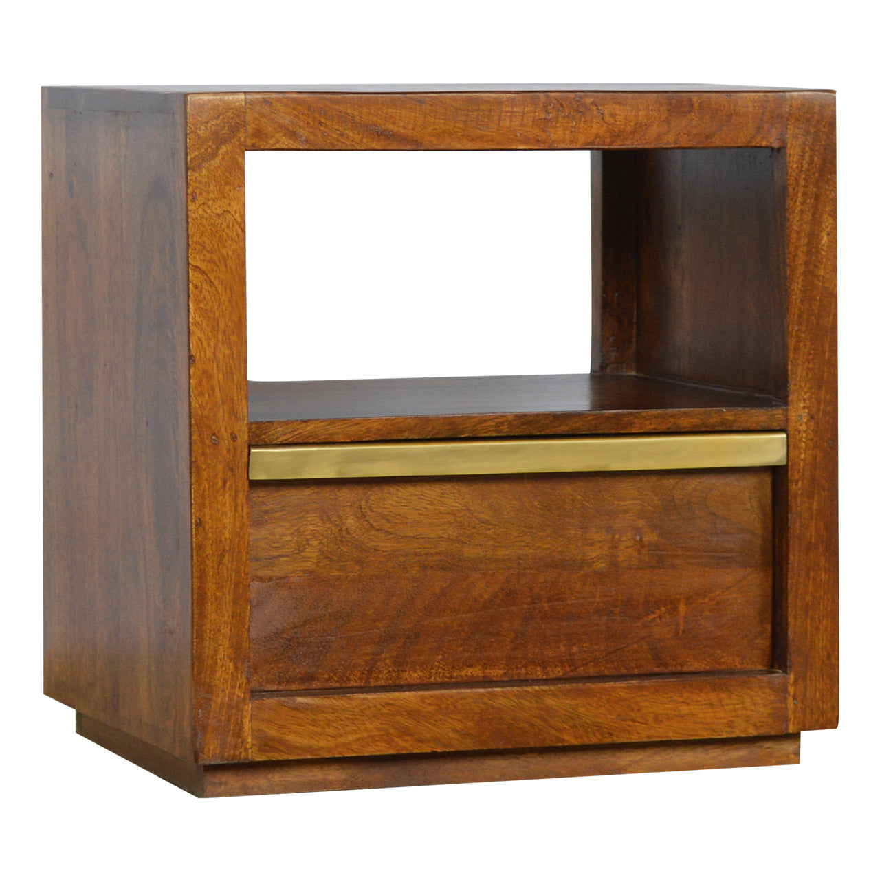 Regent Gold Bar Chestnut Bedside