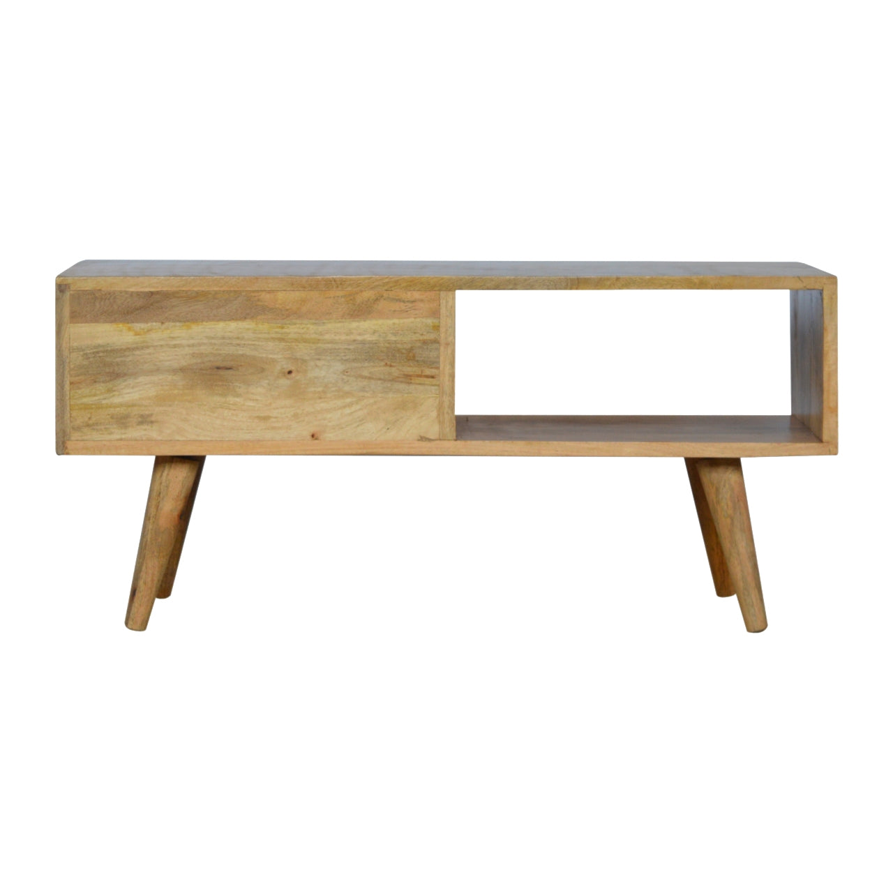 SleekFusion Pineapple Carve Sliding TV Stand - Furniture One Shop