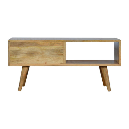 SleekFusion Pineapple Carve Sliding TV Stand - Furniture One Shop