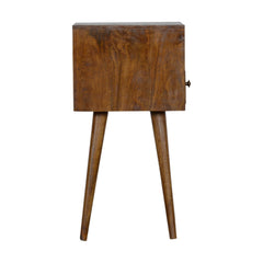 Charing Cross Mini Geo Brass Bedside - Furniture One Shop