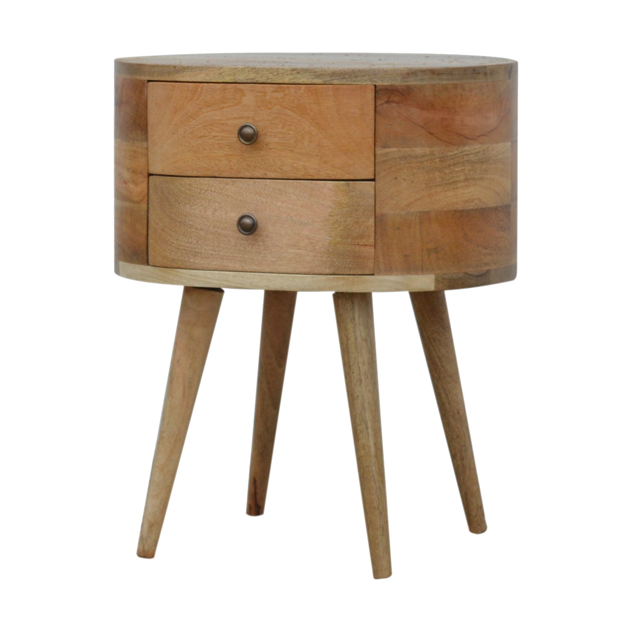 Trafalgar Rounded Bedside Table