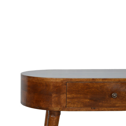 Designer Table Albion Chestnut Console - Furniture One Shop