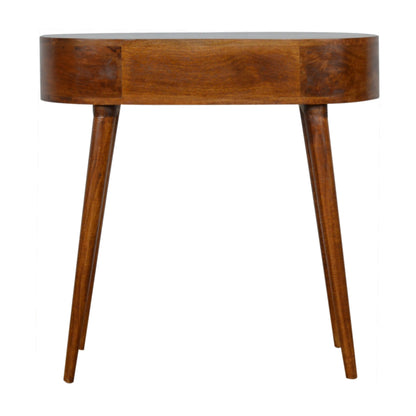 Designer Table Albion Chestnut Console - Furniture One Shop