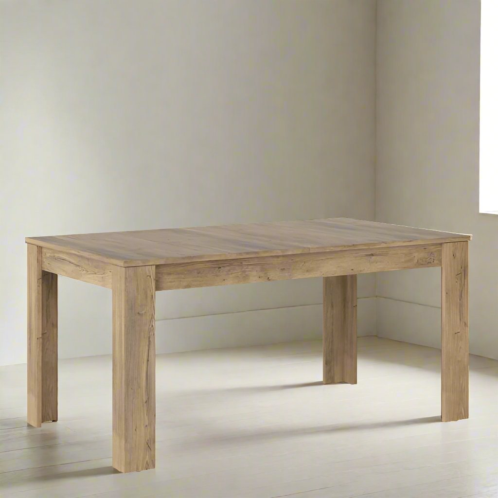 Rapallo extending dining table 160-200cm in Chestnut and Matera Grey - UK