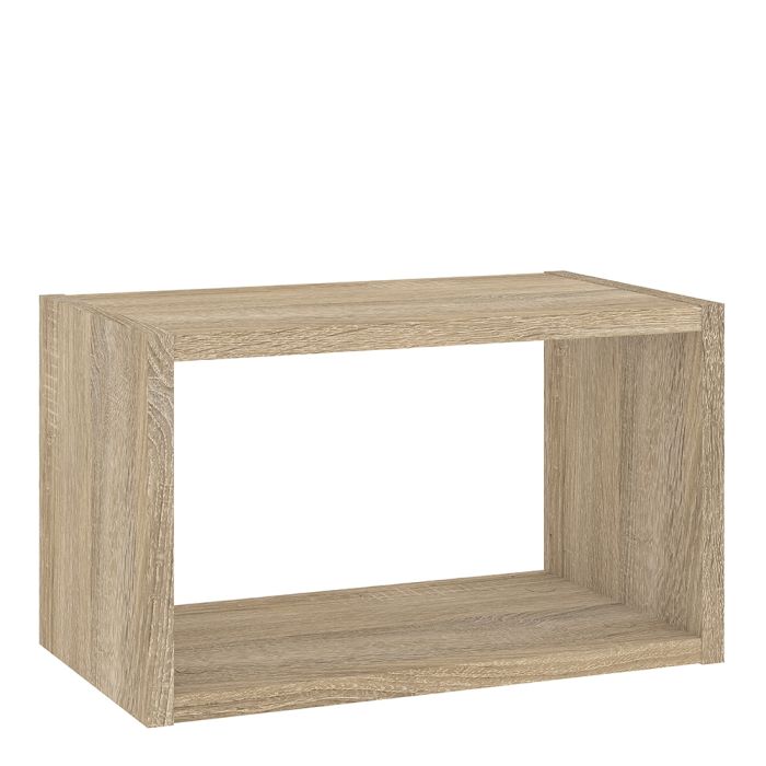 Roomers Wall Shelf Unit in Oak - UK