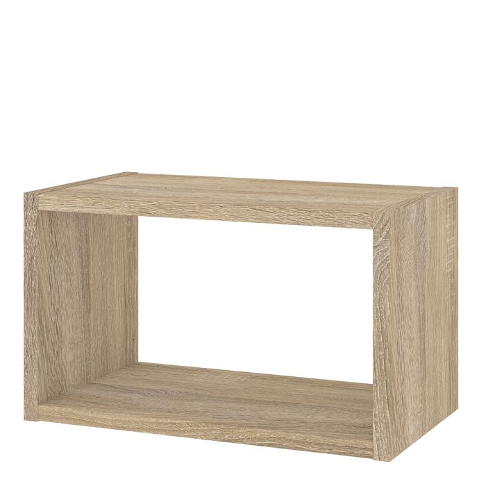 Roomers Wall Shelf Unit in Oak - UK