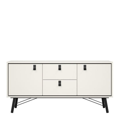 Ry Sideboard 2 doors + 2 drawers in Matt White - UK