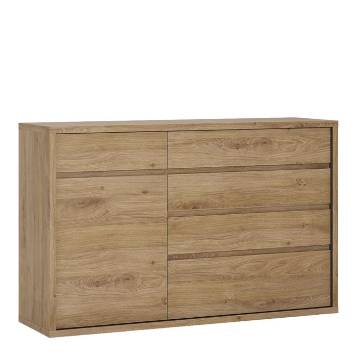 Shetland 1 Door 5 Drawer Sidebaord - UK