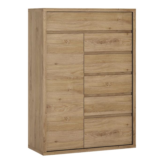 Shetland 1 Door 6 Drawer Sideboard - UK