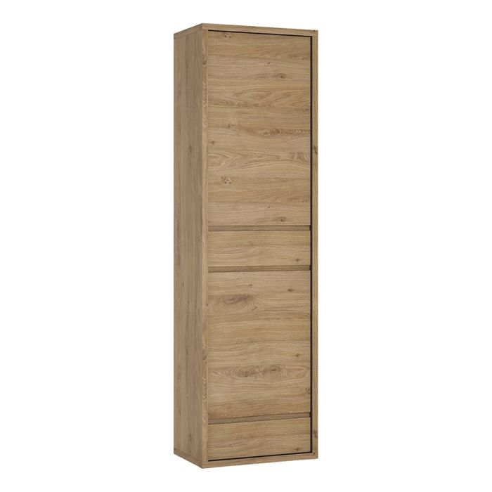 Shetland 2 Door 2 Drawer Narrow Cabinet - UK