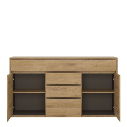 Shetland 2 Door 6 Drawer Chest - UK