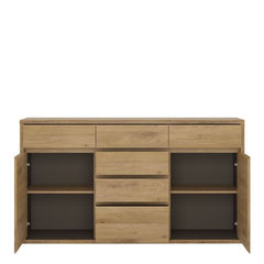 Shetland 2 Door 6 Drawer Chest - UK - Furniture One Shop