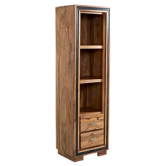 Jodhpur Sheesham Slim Bookcase - Furniture One Shop