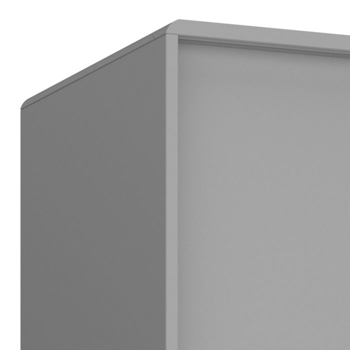 Softline Sliding 2 Dr Wardrobe Grey - UK