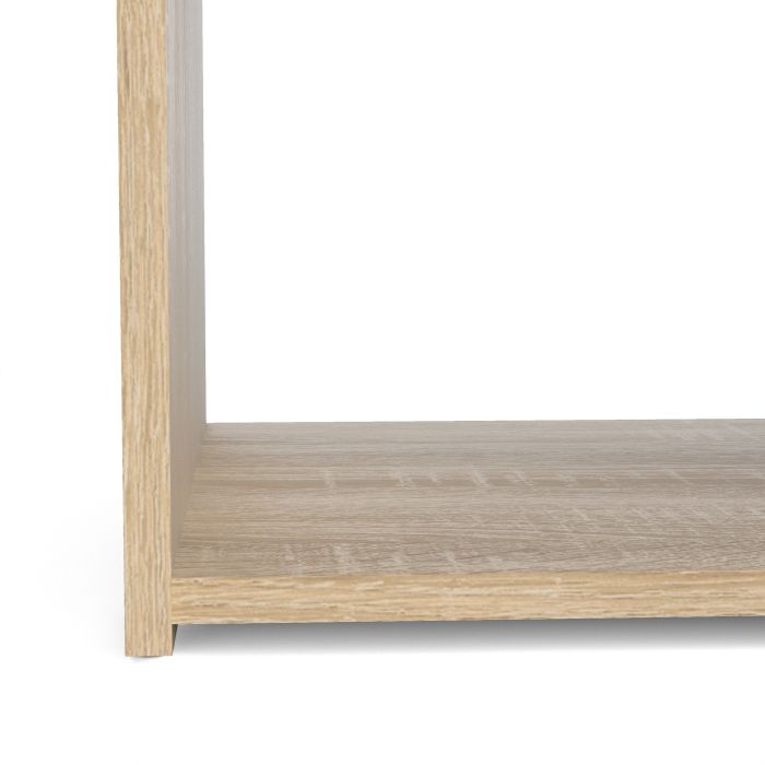 Space Wooden Bedside Table with 1 Drawer in Oak